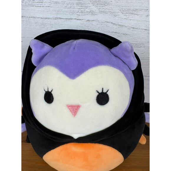 Squishmallows - Holly the Owl in Spider Costume 7.5" Plush Halloween Costume - Picture 3 of 10